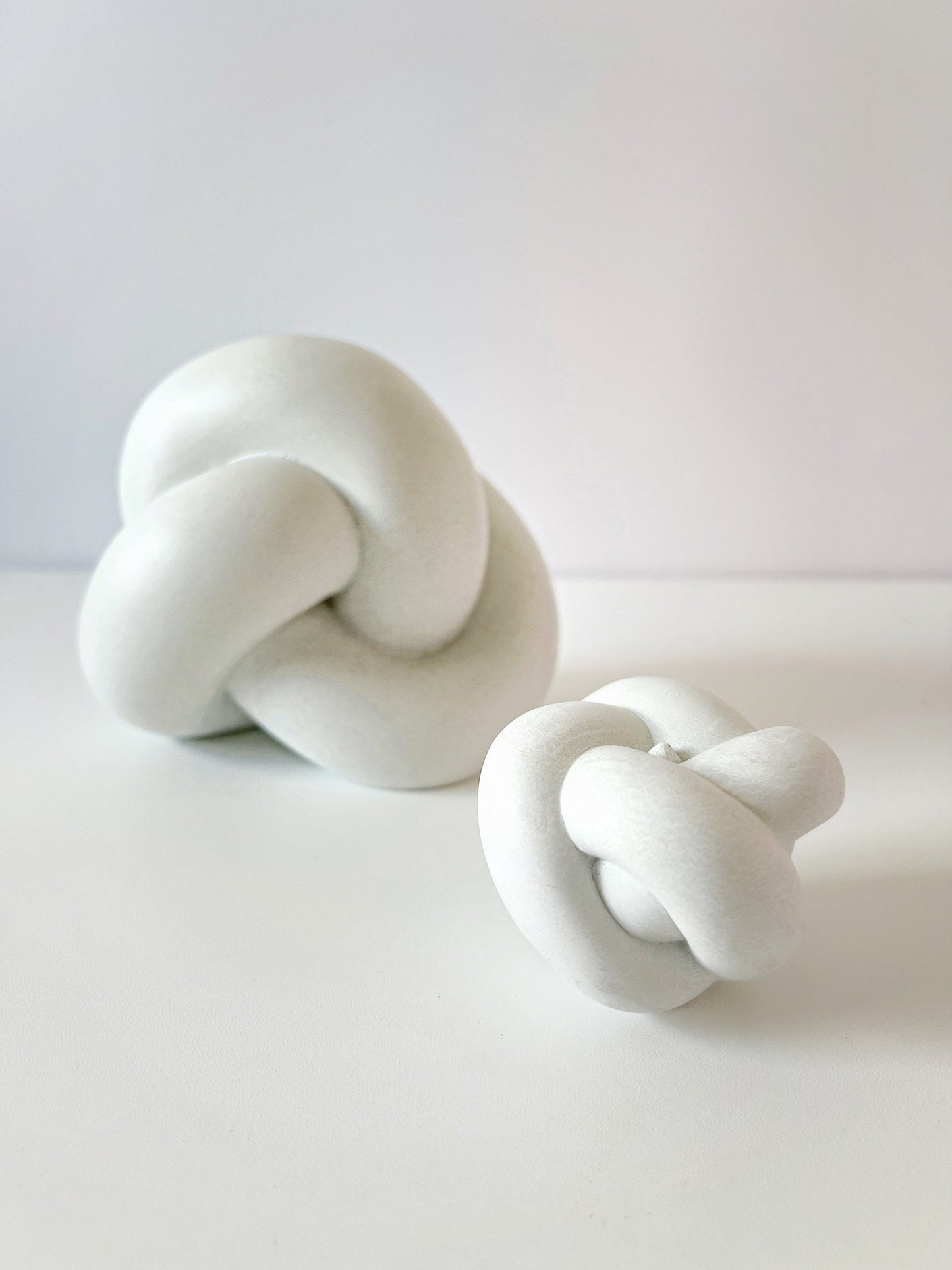 Laqrge Sculptural Knot Figurine